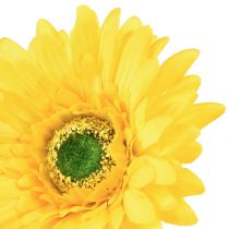 Product Artificial Flowers Gerbera Sun Yellow Garden Flower 47cm