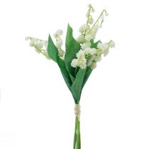 Artificial lily of the valley meadow flowers decoration 34cm 3pcs