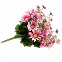 Product Artificial daisies bouquet of artificial flowers pink 44cm