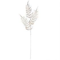 Product Artificial Decorative Fern Champagne Metallic L85cm 2pcs