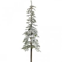 Artificial Christmas tree slim snowed winter decoration H180cm