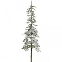 Product Artificial Christmas tree slim snowed winter decoration H180cm