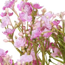 Product Artificial Gypsophila in Purple L68cm 4 pcs