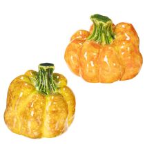 Product Pumpkin figurine for autumn table decoration, autumn decor, 10cm, 2 pieces