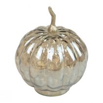 Pumpkin decoration glass glass pumpkin table decoration autumn Ø14cm H19cm