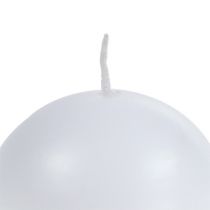 Product Ball candle 80mm white 6pcs