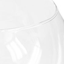 Product Ball vase glass vase clear round table vase flower vase Ø15.5cm H12.5cm