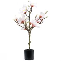Product Artificial Magnolia Tree Pink 74cm Artificial Flower Decoration