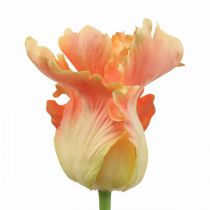 Product Artificial flower, parrot tulip orange, spring flower 63cm