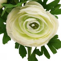 Product Artificial flowers Ranunculus artificial garden flowers white 34cm