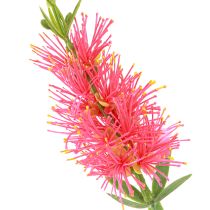 Product Artificial Flowers Red Carmine Bottlebrush 70cm 3pcs