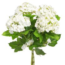 Product Artificial Flowers Snowball Viburnum Artificial White 60cm 4 Pcs