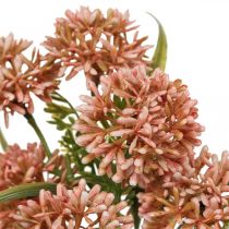 Product Artificial flowers pink allium decoration ornamental onions 34cm 3pcs in bunch