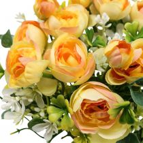 Artificial flowers deco bouquet ranunculus artificial yellow 32cm