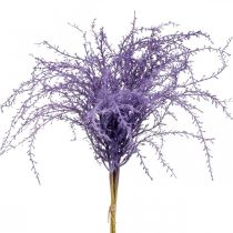 Product Artificial plants purple dry grass artificially flocked 62cm 3pcs