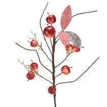 Product Artificial Apple Branch Red Autumn Decoration Christmas Branch 70cm