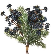Product Artificial juniper branches with berries, needle branches, 45 cm, 3 pieces