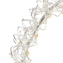 Product LED heart metal decorative light for hanging, warm white, 30 cm