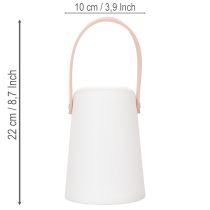 Product Lamp with handle, portable LED light for outdoor and indoor use, 22 cm, 3 pieces