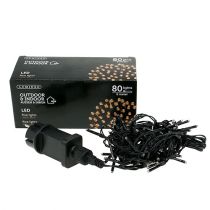 Product LED rice light chain 80 LED garland for outdoors warm white 6m