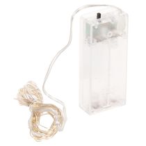 Product LED Indoor String Lights, Battery Operated, Warm White, 30 LEDs, 3m, 6-Pack
