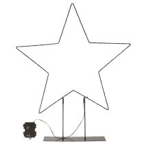 Product LED star standing 150 Micro LED warm white metal Ø58cm