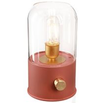 Product LED Table Lamp Retro LED Light Warm White Brown H19.5cm