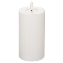 Product LED pillar candle, flickering, with timer, Ø7cm, 16cm