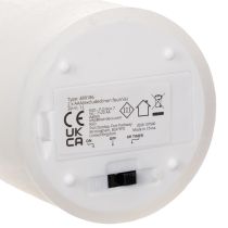 Product LED pillar candle, flickering, with timer, Ø7cm, 16cm