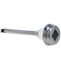 Product LED Solar Garden Lights with Timer, Warm White, 35cm High, 4 Pieces