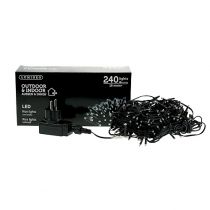 Product LED rice light chain 240er 18m black / cold white