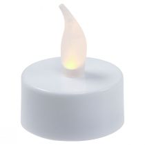 Product LED tea lights tea candles with remote control Ø3.5cm 6 pcs