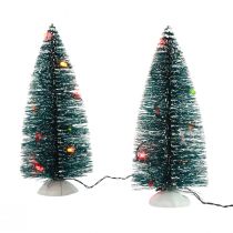 LED Christmas tree mini artificial for battery 16cm 2pcs