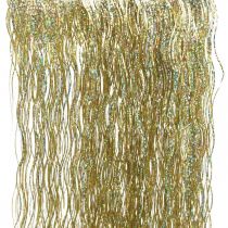 Product Tinsel Golden Christmas tree decoration Christmas decoration 50cm