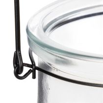 Product Glass lantern for a romantic ambience in the garden or on the terrace, 18cm