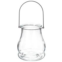 Product Glass lantern for a romantic ambience in the garden or on the terrace, 18cm