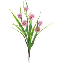 Product Artificial flowers ball flower allium ornamental onion artificial pink 45cm