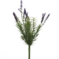 Product Lavender Decoration Artificial Bunch Artificial Plants Purple 36cm