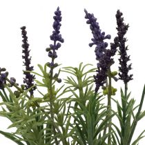 Product Lavender Decoration Artificial Bunch Artificial Plants Purple 36cm