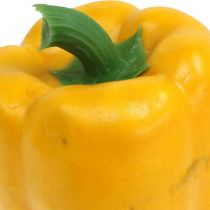 Food replica paprika yellow 9.5cm