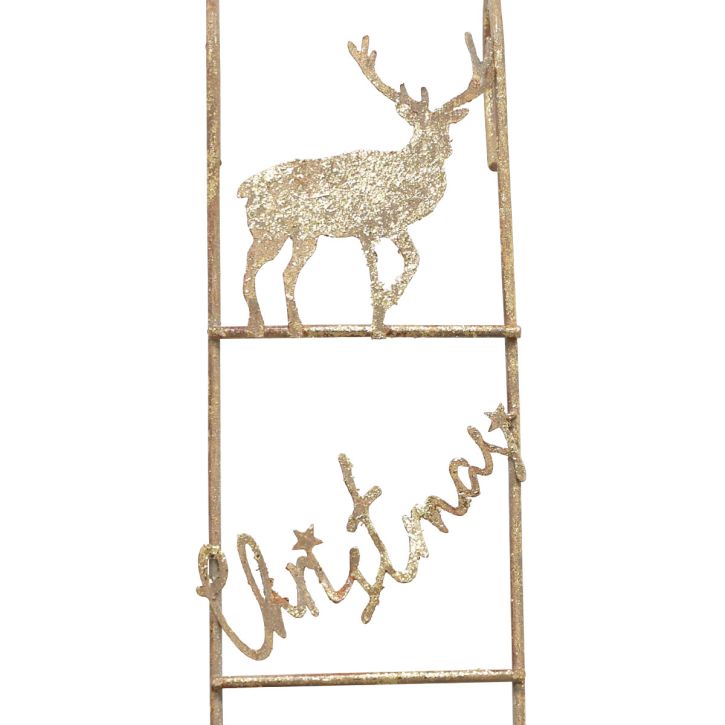 Product Hanging decoration Christmas deer decoration gold vintage 42.5×7×4cm