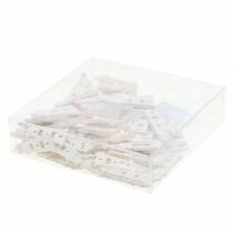 Product Scatter decoration lighthouse wood natural 4cm 72 pcs