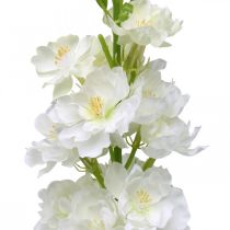 Product Levkoje White artificial flower Artificial stem flower 78cm