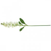 Product Levkoje White artificial flower Artificial stem flower 78cm