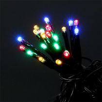 Product Light chain for outside 360 black, colored 27m