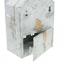 Product Light house tealight holder metal tealight house H25.5cm