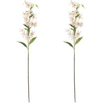 Product Artificial lily as a flower stem for elegant and low-maintenance decoration, 82cm, 2 pieces