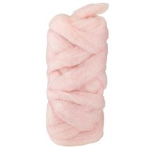 Product Lunte Pink Wool Lunte Natural Wool Waterproof Colorfast 5cm 10m