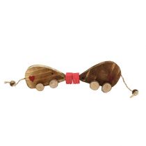 Product Pair of mice with magnets made of natural wood 4p