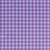 Cuff paper plaid purple 25cm 100m
